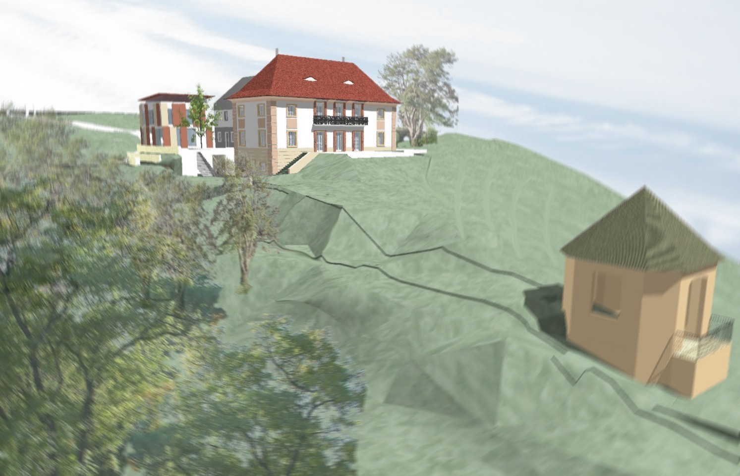 Dinglinger Weinberg改建