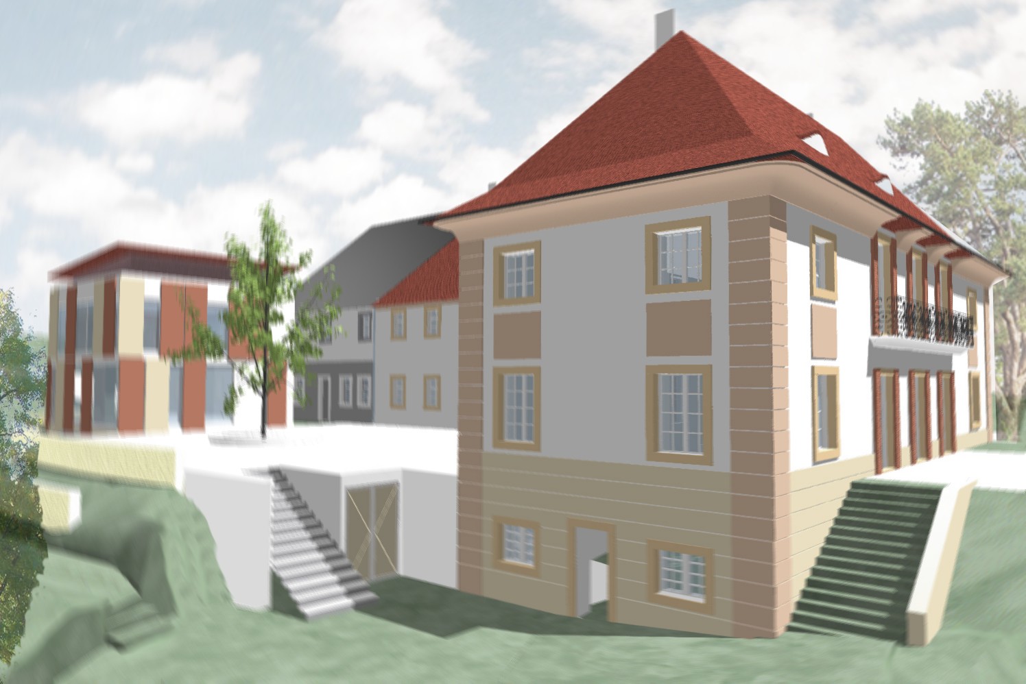 Dinglinger Weinberg改建