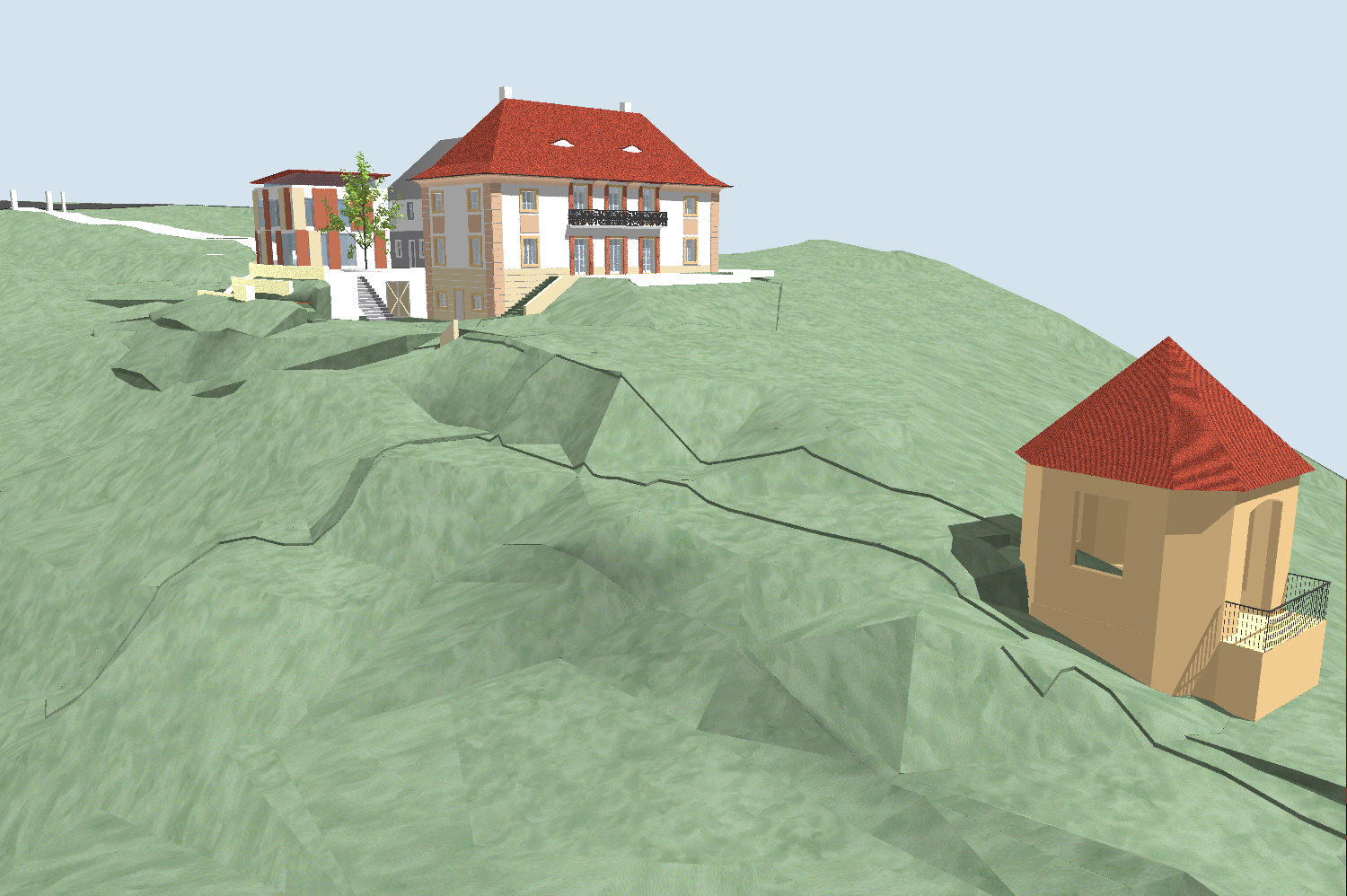 Dinglinger Weinberg改建