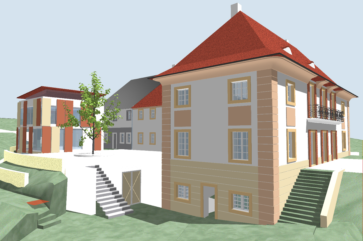 Dinglinger Weinberg改建