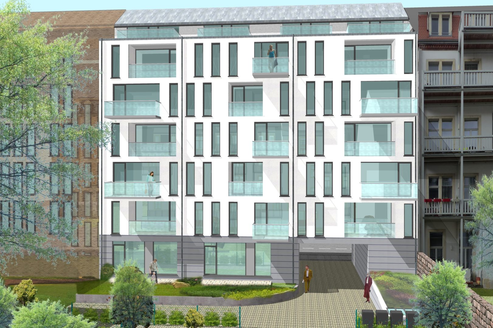 Lößnitz大街23号改建